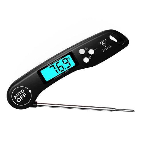 Digital Meat Thermometer, 3s Instant Read Kitchen Thermometer Probe with Reversible Display for BBQ, Beef, Pork, Chicken - Toytexx Digital Meat Thermometer, 3s Instant Read Kitchen Thermometer Probe with Reversible Display for BBQ, Beef, Pork, Chicken - Toytexx
